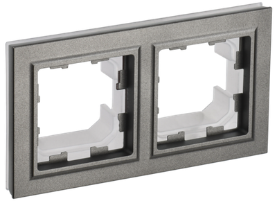 BRITE Рамка 2-местная IP44 РУ-2-БрШ-44 шампань IEK