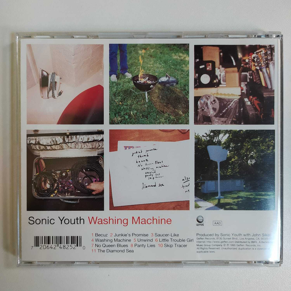 CD Sonic Youth - Washing Machine (США 1995г.)