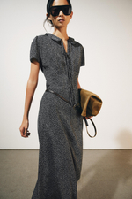 ПЛАТЬЕ МИДИ В ГОРОШЕК — ZW COLLECTION — ZARA