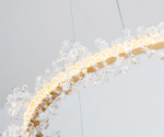 08243,36A Подвес Лаура латунь d60 h150 Led 36W (3000K). ТМ Kink Light