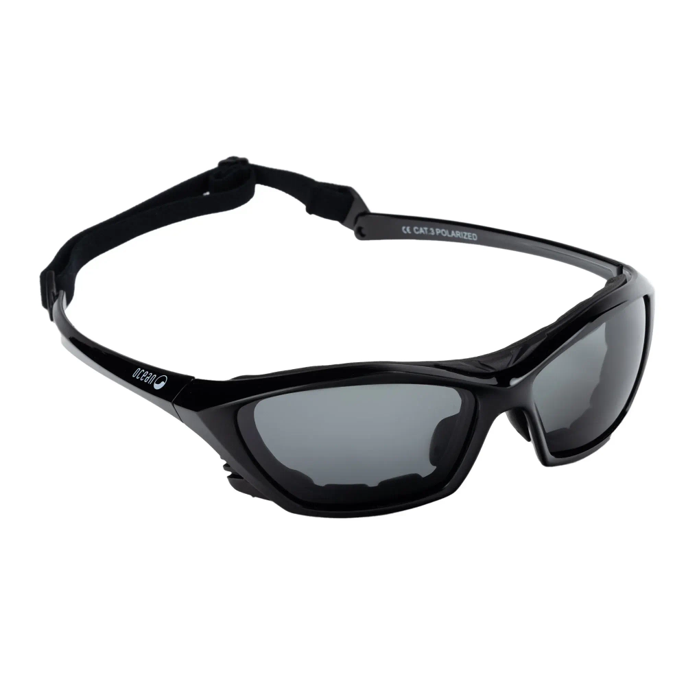Спортивные очки OCEAN Lake Garda Black / Grey Polarized lenses