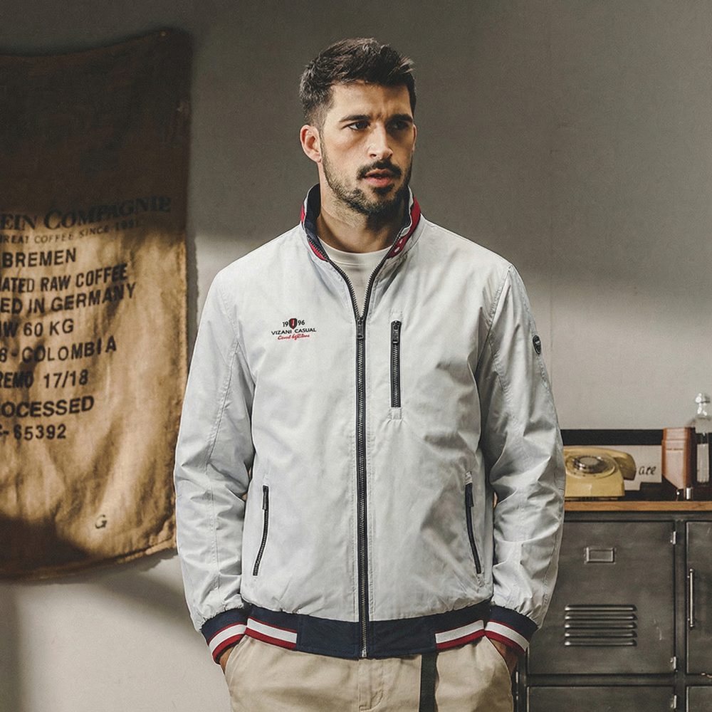 Мужская ветровка на резинке из серии «Marine Collection. Yachting».