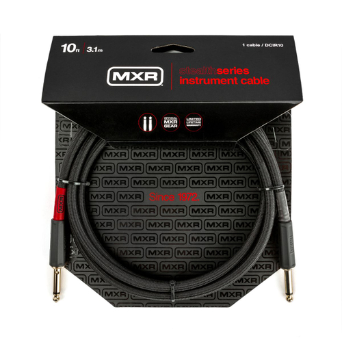 MXR DCIR10 Stealth Series инструментальный кабель