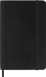 Блокнот Moleskine CLASSIC SOFT (QP613) 9x14см 192стр. нелинованный, мягкая обложка, черный