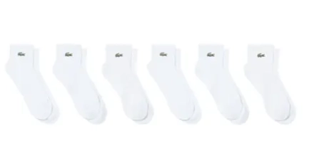 Теннисные носки Lacoste Socks 6P - white