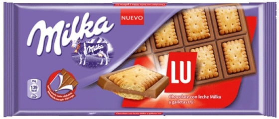 Милка шоколад 87 гр LU (18)