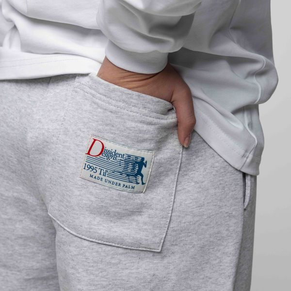 Спортивные штаны Dissident Gear Oversized Grey Melange - фото 4