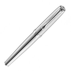 Роллер Diplomat Excellence A guilloche stripes chrome (D20000702) 2
