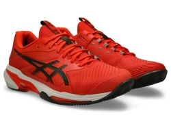 Теннисные кроссовки Asics Solution Speed FF 4 Clay - cherry tomato/vintage khaki