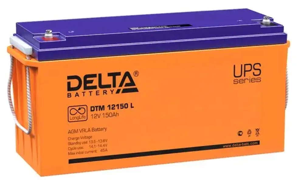 Батарея Delta  DTM 12150 L