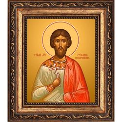 Руфин Кесарийский мученик. Икона на холсте.