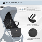 Прогулочная коляска Sweet Baby Aura Black