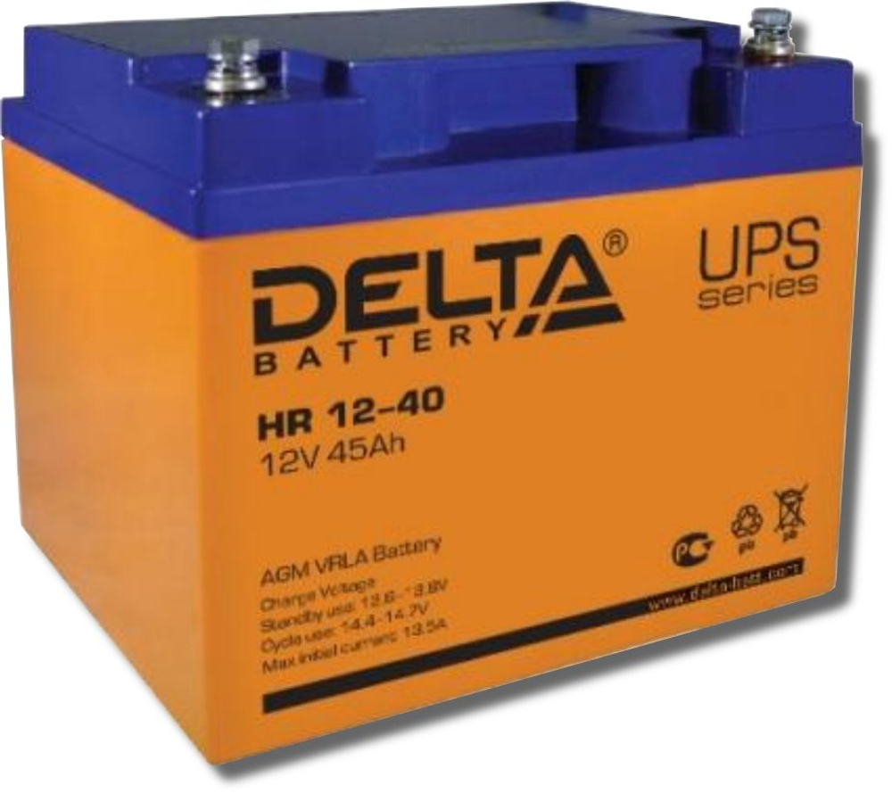 HR 12-40 Delta Аккумулятор герметичный свинцово-кислотный
