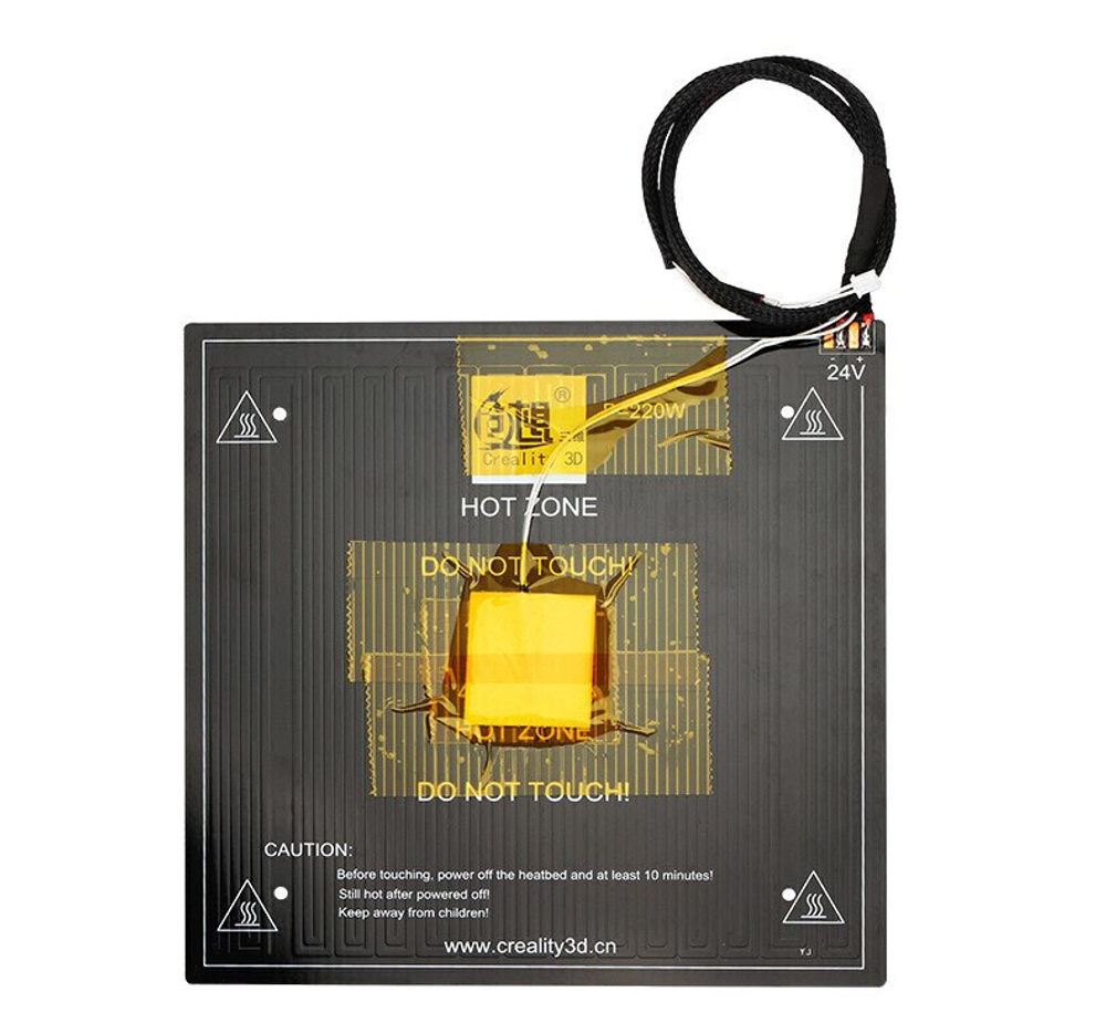 Алюминиевый стол для 3D принтера Creality Ender 3 pro CR20 MK3 24 В 235*235*3 мм
