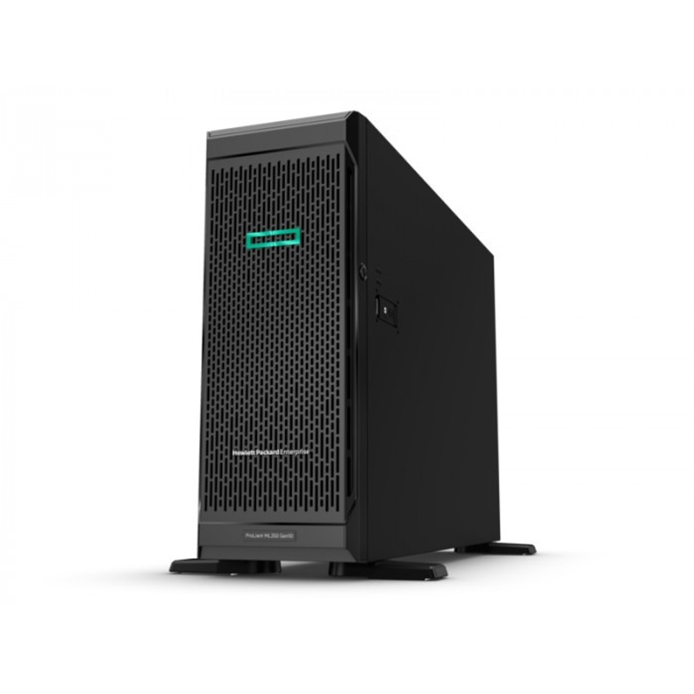 Сервер HPE Proliant ML350 Gen10, 2x 4114 Xeon-S 10C 2.2GHz, 2x16GB-R DDR4, P408i-a/2GB (RAID 1+0/5/5+0/6/6+0/1+0 ADM) noHDD (8/24 SFF 2.5" HP) 2x800W, 4x1Gb/s, noDVD, iLO5Adv+OVStd, Rack5U, 3-3-3