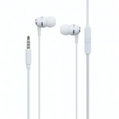 Гарнитура Borofone M36, вакуумные, разъем Jack, кабель 1.2 м White