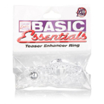 Эрекционное кольцо Basic Essentials® Teaser Enhancer Ring стимулирующее прозрачное (Цвет: прозрачный)