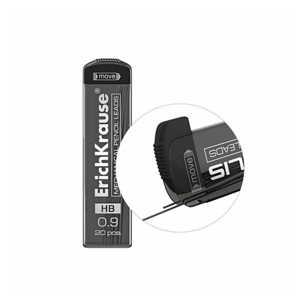 Грифели ErichKrause 0.9 мм HB (48144)