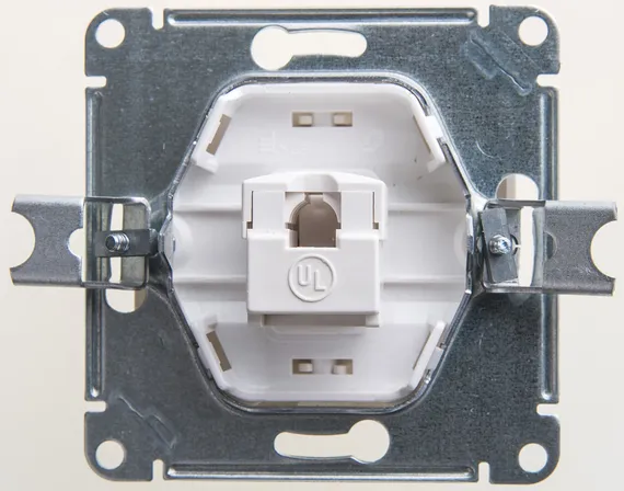 Розетка компьютерная RJ45 Cat 5e Systeme Electric Glossa Перламутр GSL000681K