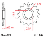 Звезда JTF432.11