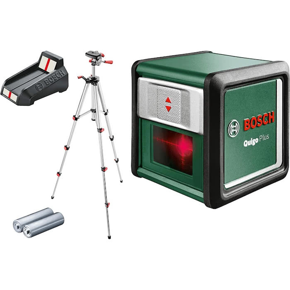 НИВЕЛИР ЛАЗЕРНЫЙ СО ШТАТИВОМ BOSCH QUIGO PLUS (UNI) 0603663600