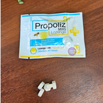 Пастилки с прополисом и лимоном Propoliz MIX Longeze Xilitol 8 шт/уп