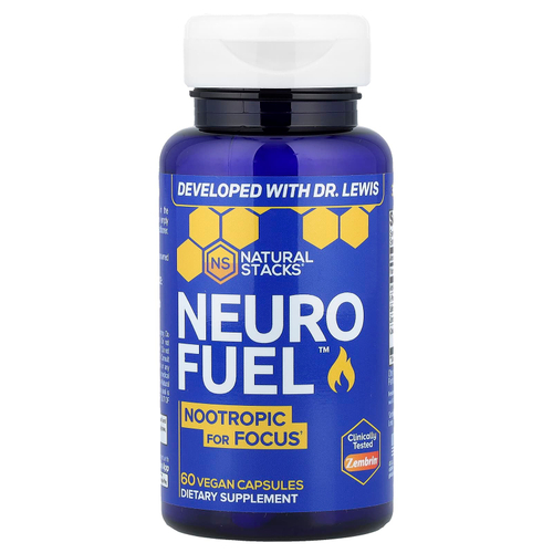 Natural Stacks, Neuro Fuel™, 60 веганских капсул
