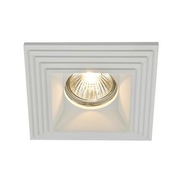Встраиваемый светильник Maytoni DL005-1-01-W белый Gyps Downlight