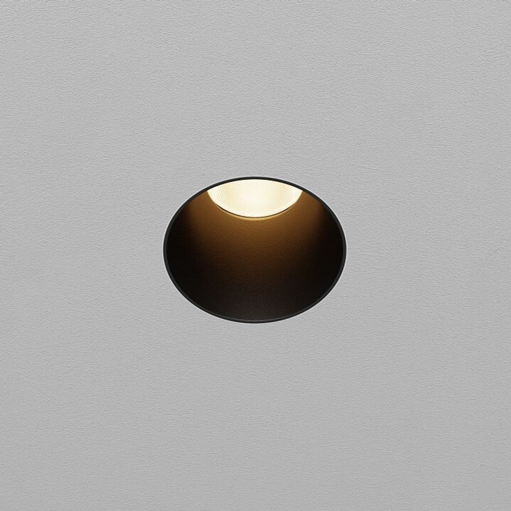 Встраиваемый светильник Maytoni  DL120-10W-3K-TRS-B