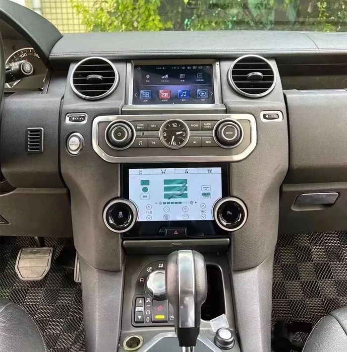 Сенсорная панель климата Land Rover Discovery 4 2010-2016 - LCD / ЖК экран 7", без отверстия под CD