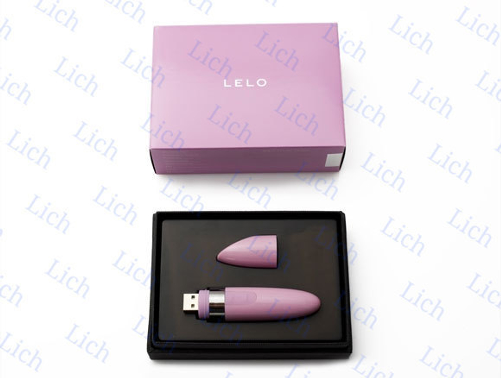 Лиловый вибратор Mia Petal Pink с зарядкой от USB (LELO)