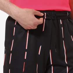 Мужские теннисные шорты Australian Stripes Ace Short - черный