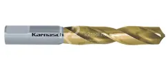Спиральное сверло по металлу Karnasch HSS-Co5+TiN, Ø3,4х50 мм, арт. 20.1840-004