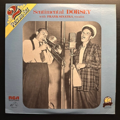 Sentimenal Dorsey With Frank Sinatra, Vocalist  2LP (США 1987г.)
