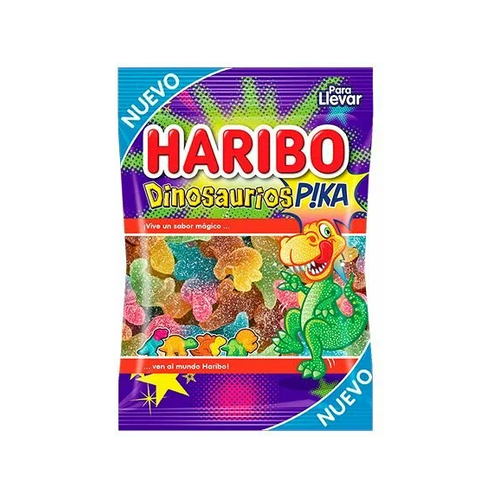 Haribo Dinosaurios Pika кислый мармелад 100г