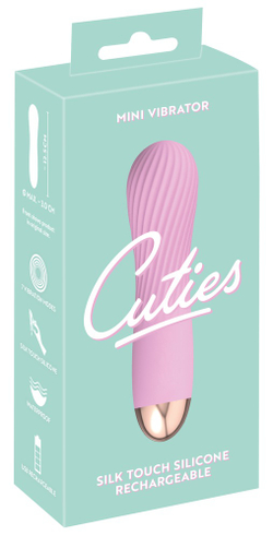 Вибратор мини Cuties розовый
