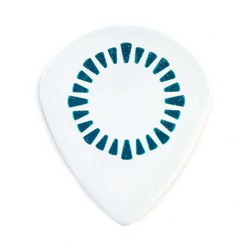 Медиаторы 6шт, 0,60мм, белые, Dunlop AALP03 TOSIN ABASI Tortex Jazz III XL