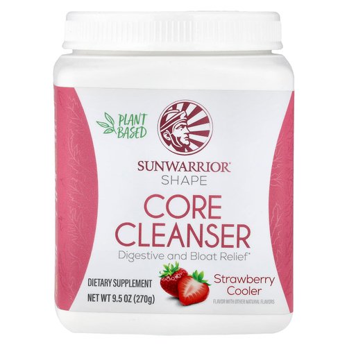 Sunwarrior, Shape, очищающее средство с клубникой, 270 г (9,5 унции)