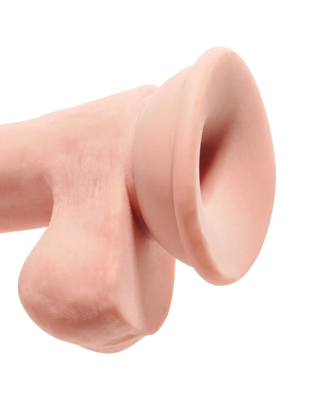 Фаллоимитатор King Cock Plus 6.5" Triple Density Cock with Balls - Flesh Pipedream 571721PD