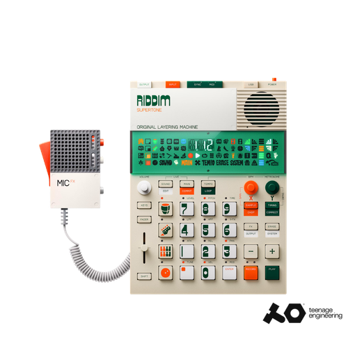 Teenage Engineering EP-40 Riddim Supertone + EP-2350 Fx Mic Bundle