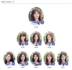 Альбом Fromis_9 - To.Heart 1st Mini Album GREEN Version