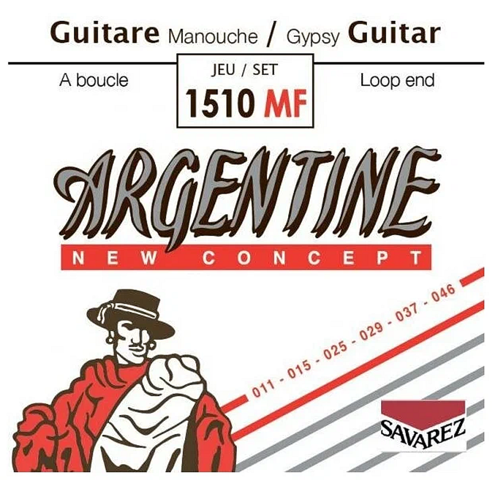 Струны для акустической гитары Savarez Argentine 1510MF (11-46)