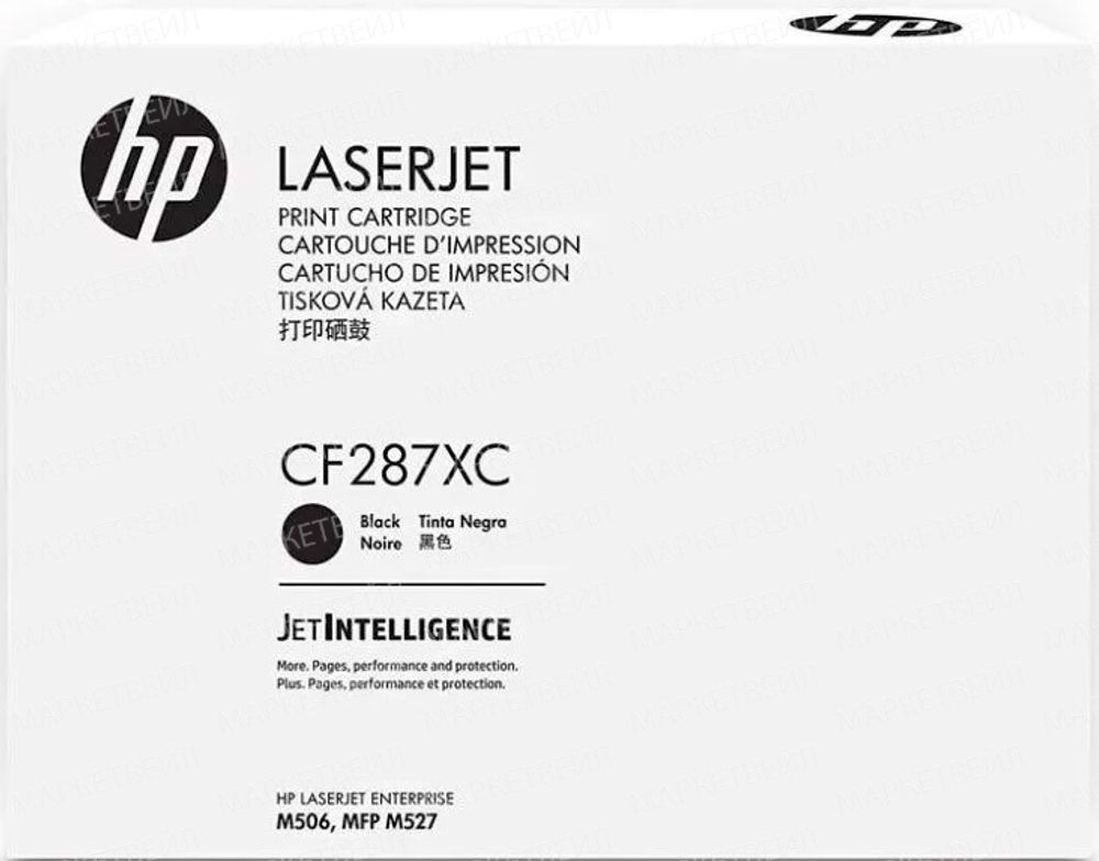 Контрактный картридж CF287XC HP (87X) лазерный увеличенной емкости (18000 стр) Контрактный картридж CF287XC HP (87X) лазерный увеличенной емкости (18000 стр)