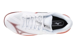 Теннисные кроссовки Mizuno Wave Exceed Court CC - fiery red/white/sun/dried tomato