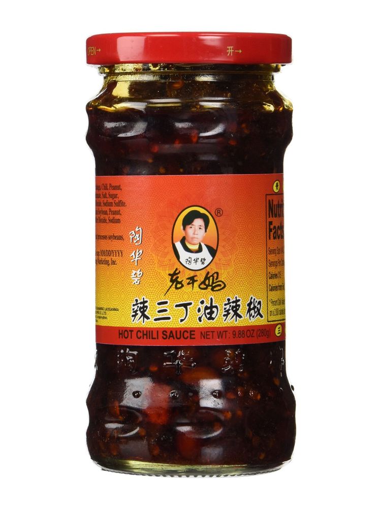 Соус Фей Вей До Чи Lao Gan Ma чили с курицей, 280 г, 3 шт