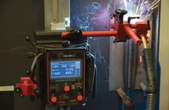 Опора с магнитными упорами для рельса направляющего кольцевого Promotech
