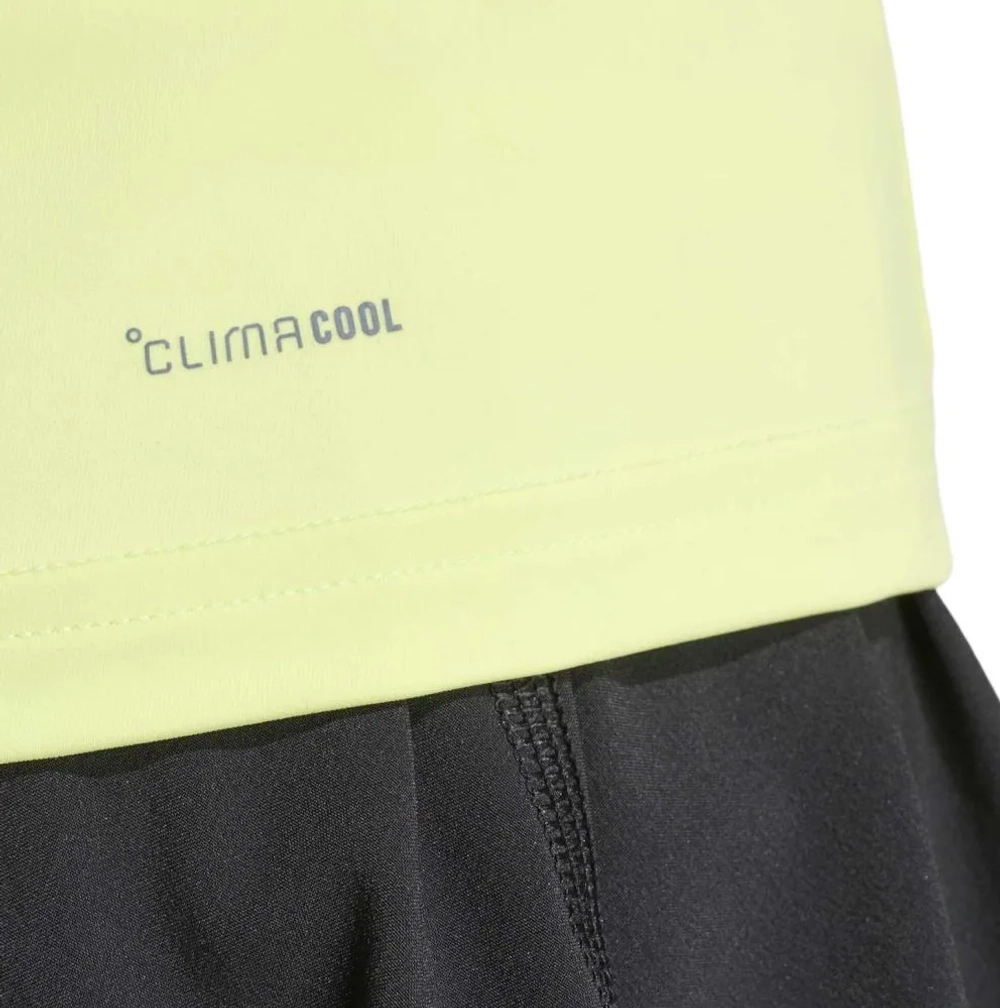 Женский топ теннисный Adidas Tennis Climacool Y-Tank - lime