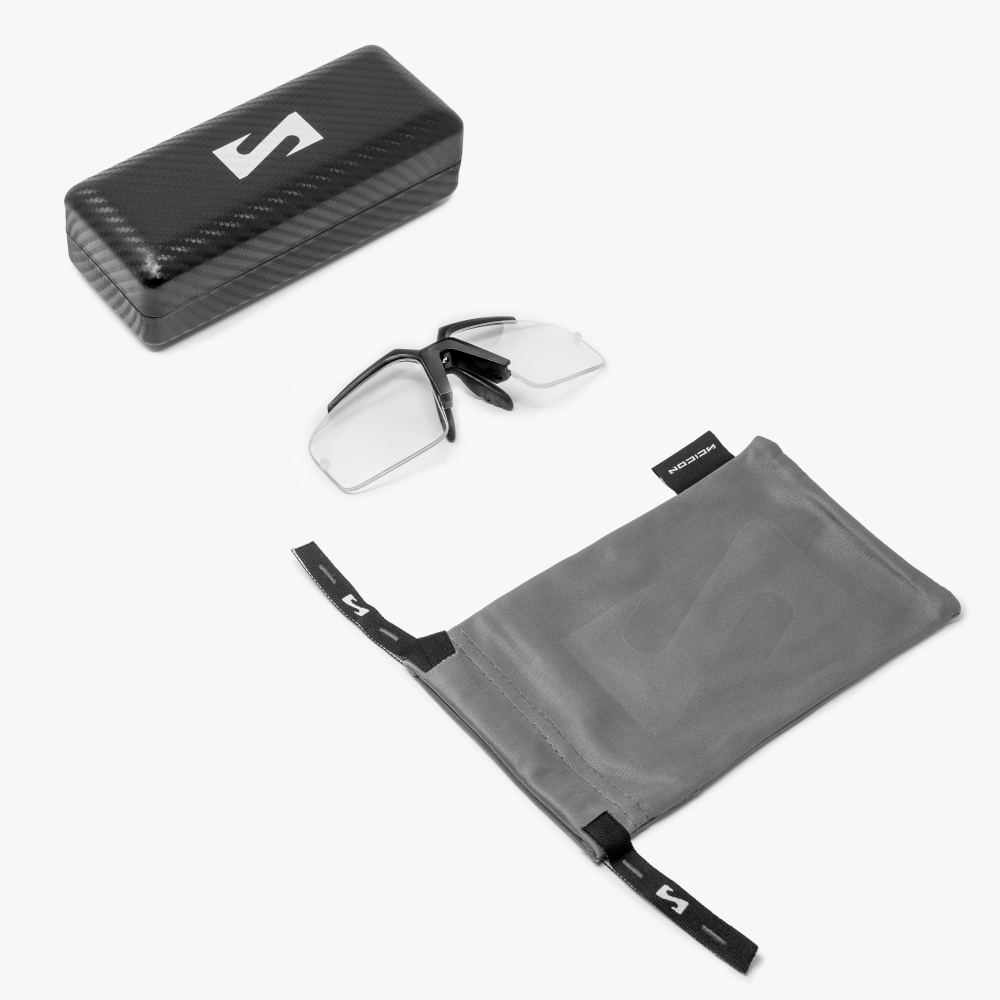 Спортивные очки c диоптриями Scicon Aeroshade 2.0 Titanium Sunglasses Black Matt Smoke + Pink