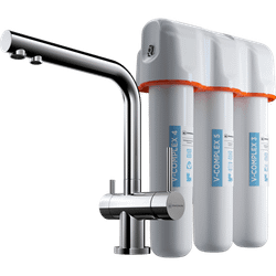 Комплект смеситель Nagano + водоочиститель PURE DROP Lite Omoikiri Nagano-C хром