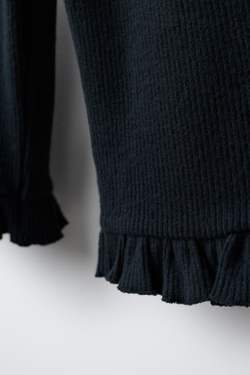 ZARA БРЮКИ FLARE ИЗ МЯГКОЙ ТКАНИ, АНТРАЦИТОВО-СЕРЫЙ